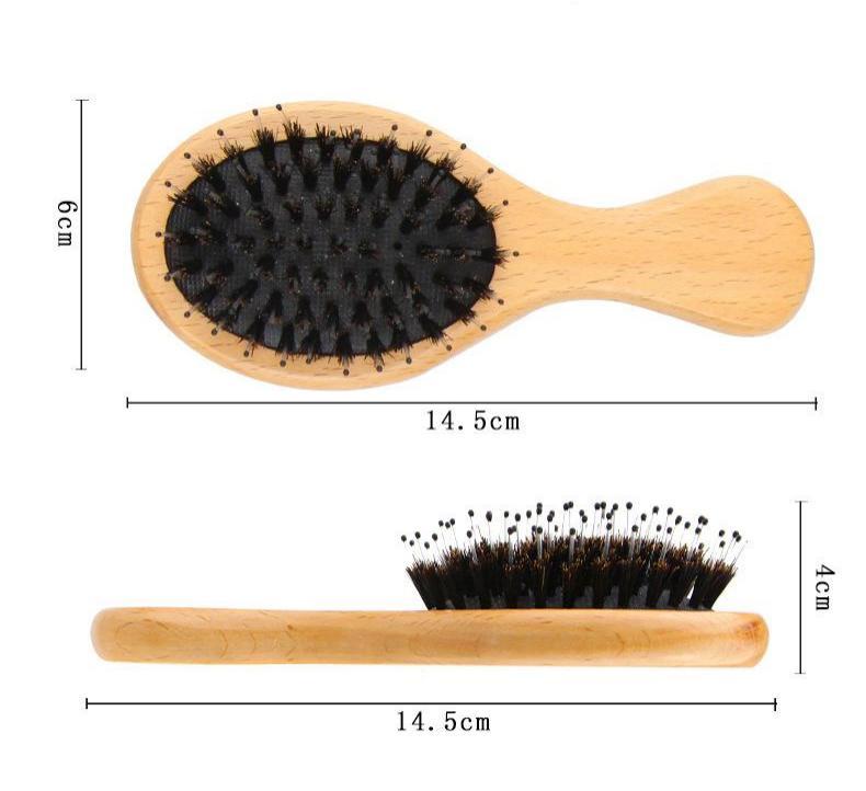 Boar Bristle Cushion Comb