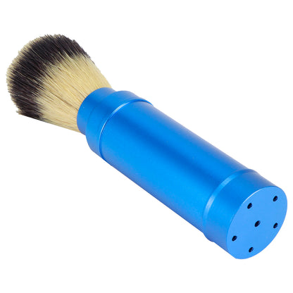 Men Portable Beard Brush Travel Facial Cleaning Shaving Brush