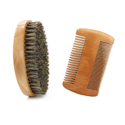 Beard Comb Double Sided Mane Oval