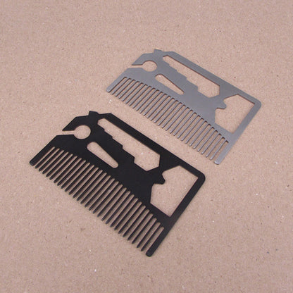 Stainless Steel Comb Mustache Multifunctional