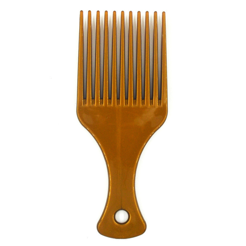 Wide Face Large Tooth Pick Comb Wide Tooth Hairdressing Tool Comb