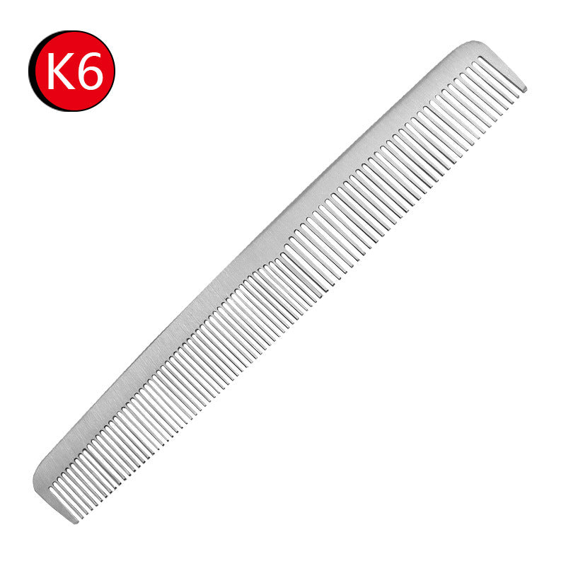 Stainless Steel Hair Salon Professional Hair Cutting Comb