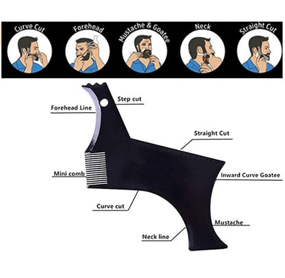 Beard Shaping Tool Beard Styling Comb