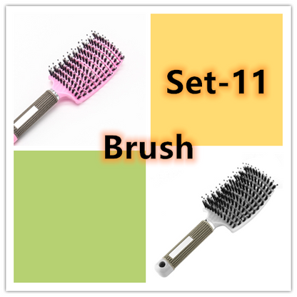 Hairbrush Anti Klit Brushy Haarborstel Women Detangler