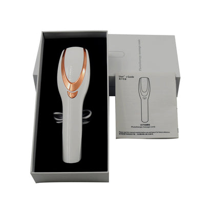 Rechargeable light massage comb