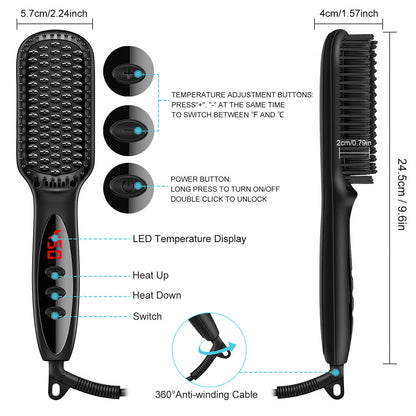 Hair Comb Beard Comb Hair Straightener Styling Comb