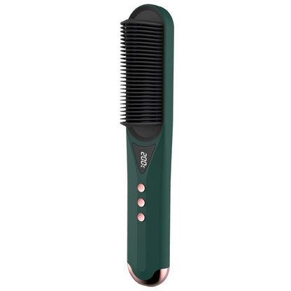 Beard Comb Beard Hair Straightener Brush Hot Comb Curling Iron