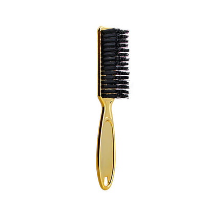 Retro Gradient Oil Head Electroplating Broken Hair Sweep