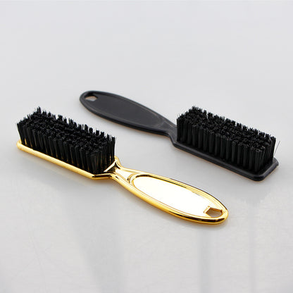 Retro Gradient Oil Head Electroplating Broken Hair Sweep