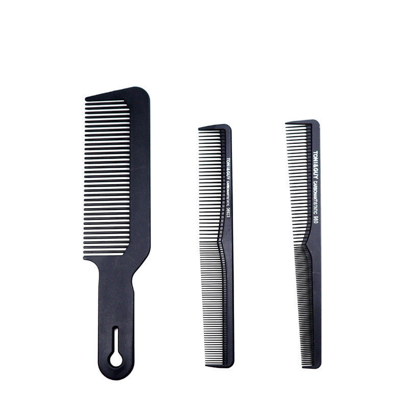 Three Comb Comb Set For Barbershop Cutting Comb