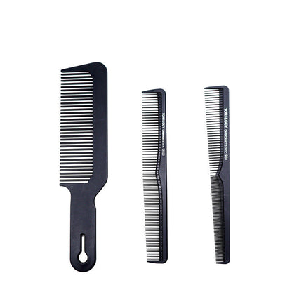 Three Comb Comb Set For Barbershop Cutting Comb