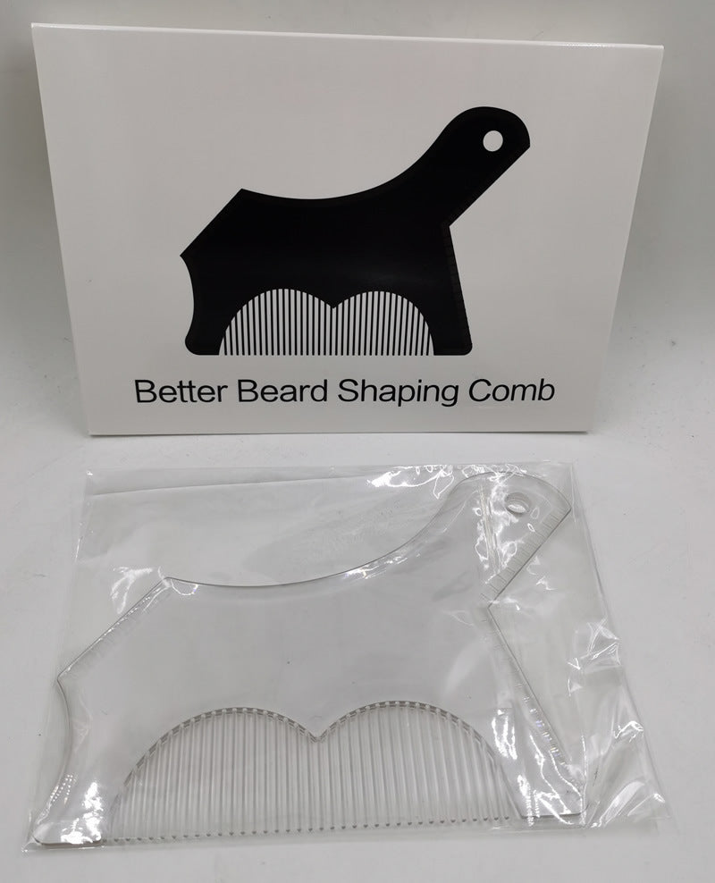 Beard Companion Beard Styling Ruler Beard Styling Comb