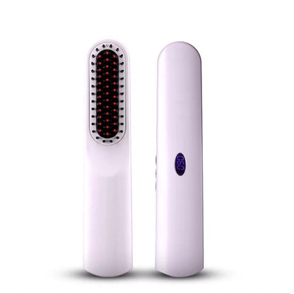 Usb Charging Straight Hair And Beard Comb