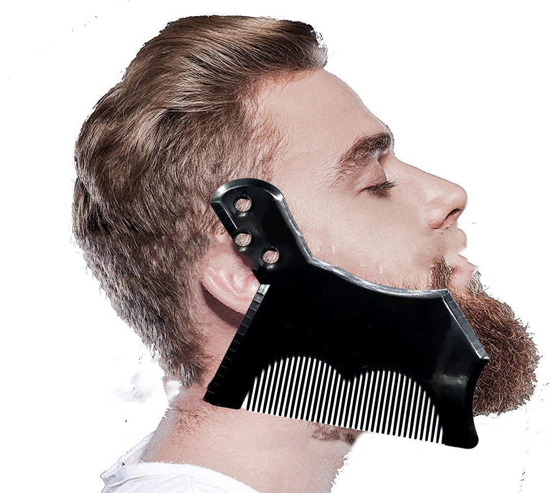 Beard Styling Template Ruler Beard Styling Tool – Tactical Comb