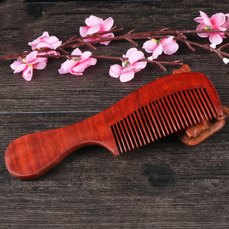 Red sandalwood comb