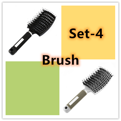 Hairbrush Anti Klit Brushy Haarborstel Women Detangler