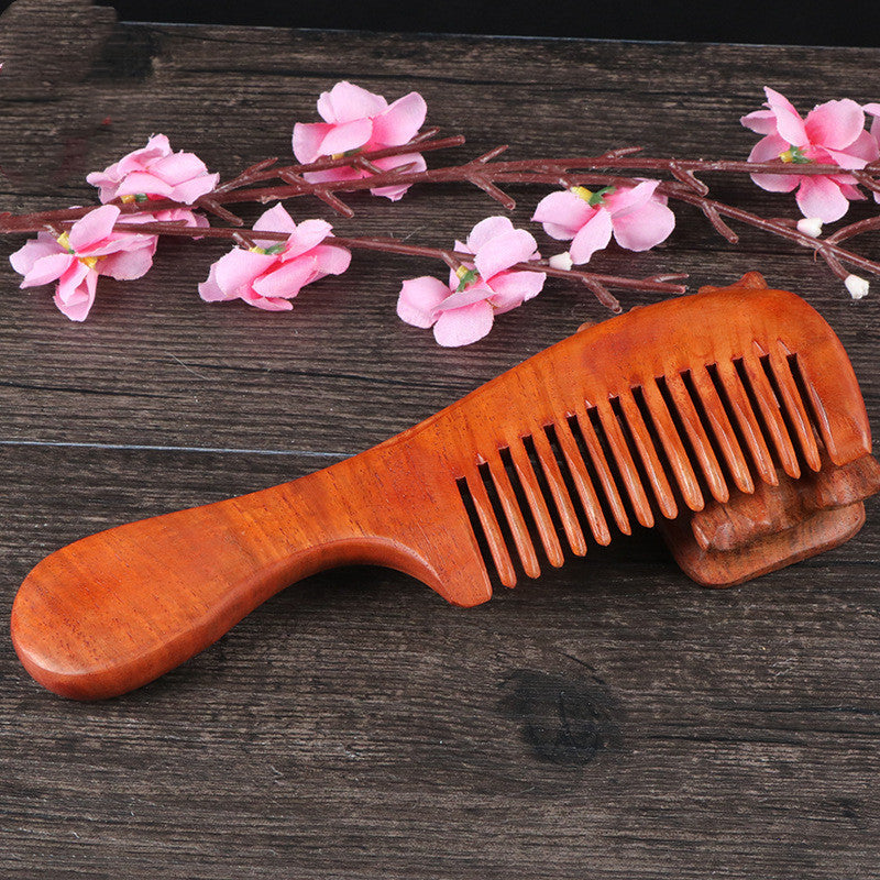 Red sandalwood comb