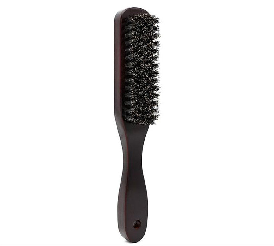 Man Beard Brush Beard Cleaning Brush Pig Bristle Beard