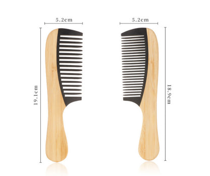 Hair Shunfa Electric Bamboo And Wood Splicing Comb