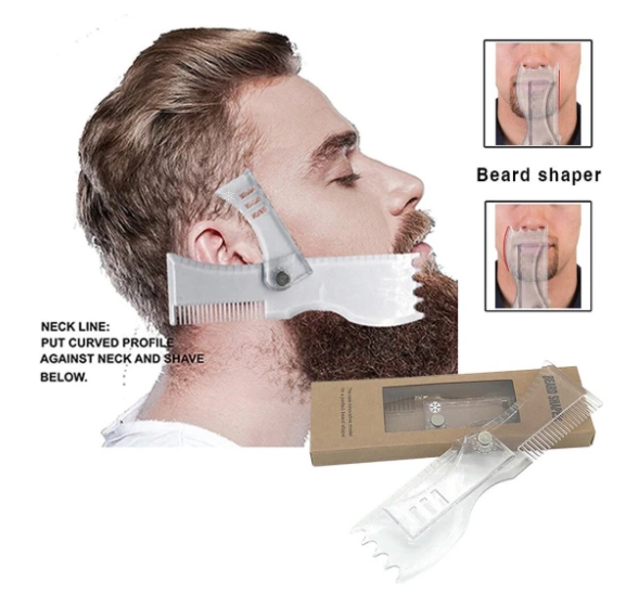 Multifunctional Men Beard Shaping Styling Template Comb