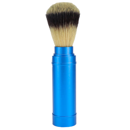 Men Portable Beard Brush Travel Facial Cleaning Shaving Brush