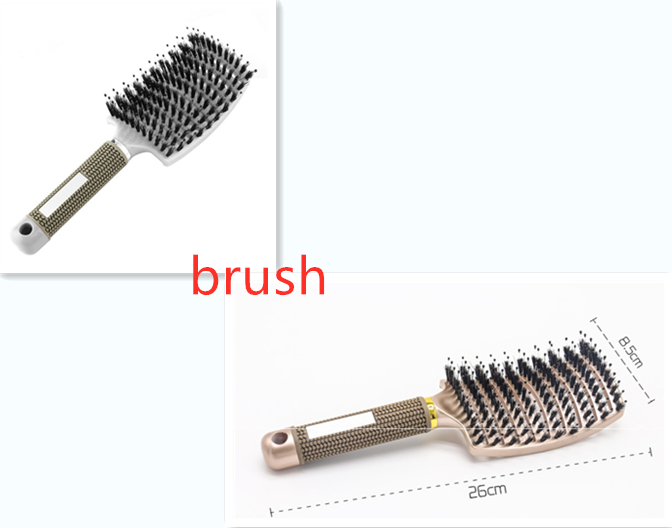 Hairbrush Anti Klit Brushy Haarborstel Women Detangler