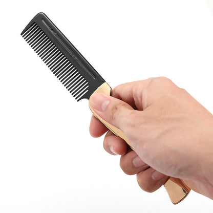 Folding Portable Pocket Men's Oil Hair Comb Folding Comb