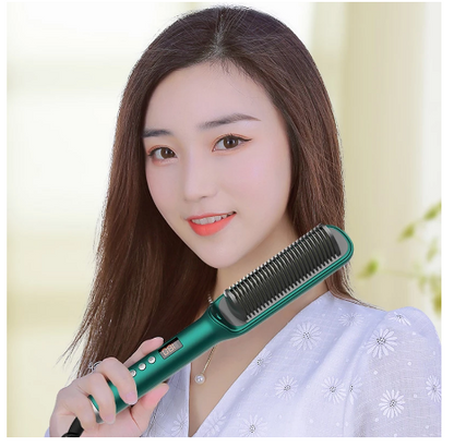 Negative Ion Hair Straightener Lazy Straight Comb Dual-purpose Splint