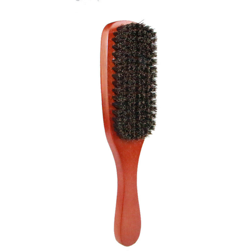 Men's beard brush to clean broken hair bristle brush