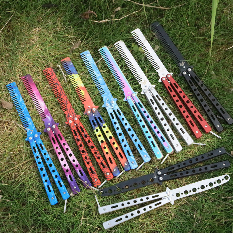 Butterfly Comb Razor Butterfly Comb - Flutter Your Style Discover Our Butterfly Comb Collec ...