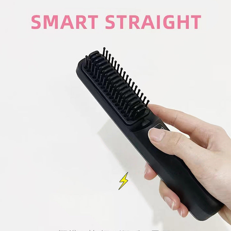 Wireless Charging Portable Usb Hair Straightener