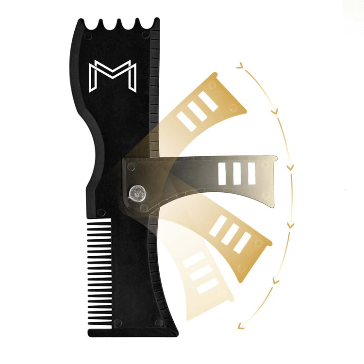 Handless Comb Rotating Multifunctional Beard Styling Comb – Tactical Comb