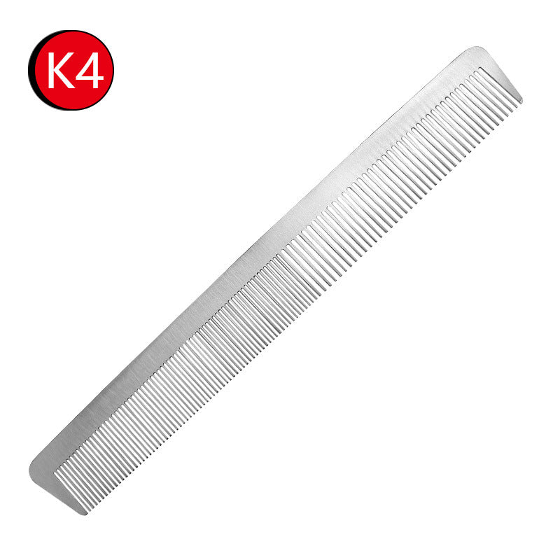 Stainless Steel Hair Salon Professional Hair Cutting Comb