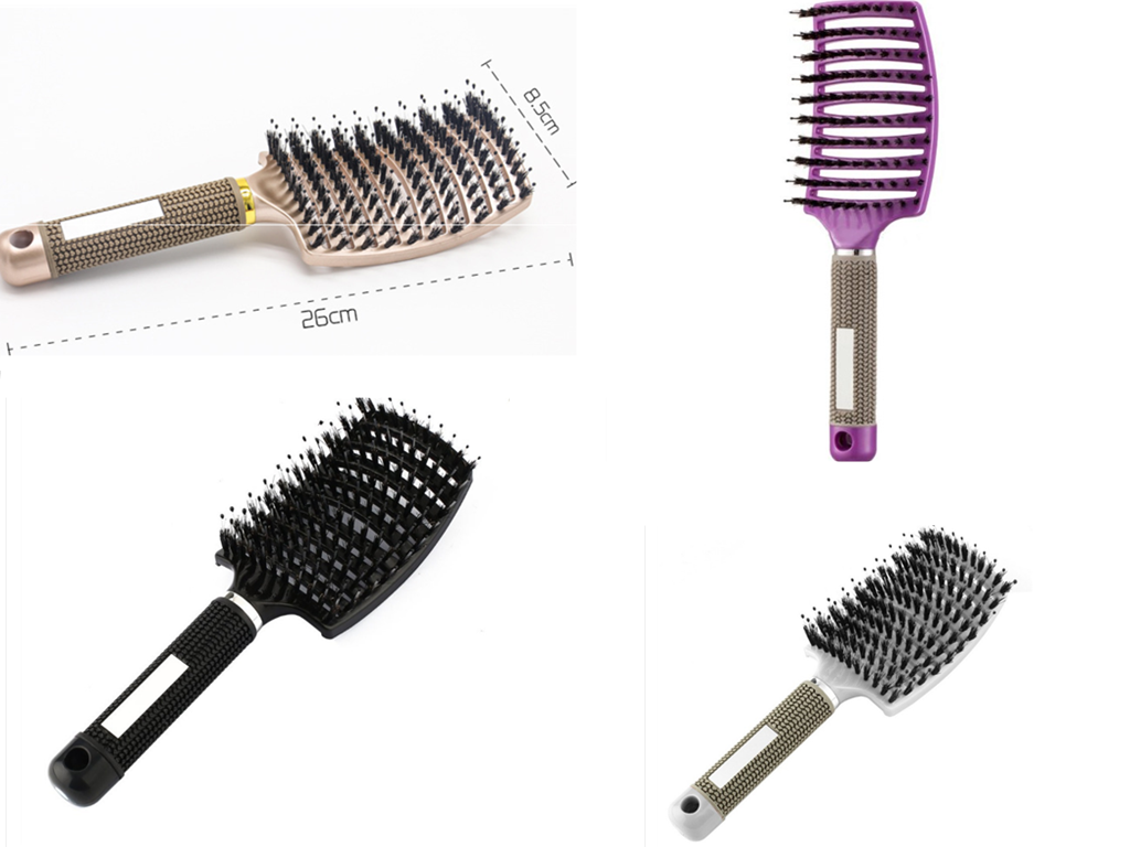 Hairbrush Anti Klit Brushy Haarborstel Women Detangler