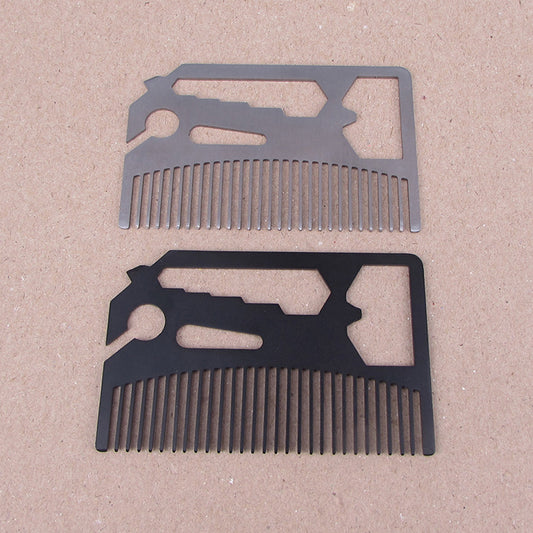 Stainless Steel Comb Mustache Multifunctional