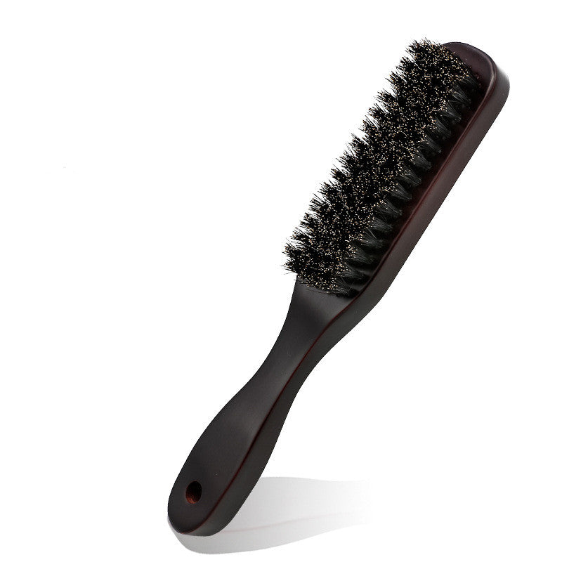 Man Beard Brush Beard Cleaning Brush Pig Bristle Beard