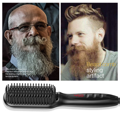 Beard straightener easily straighten and style your facial hair