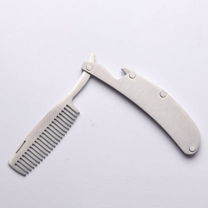 Men's Care Foldable And Portable Beard Comb