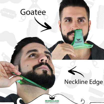 Perfect Beard Styles with a Beard Shape Style Comb