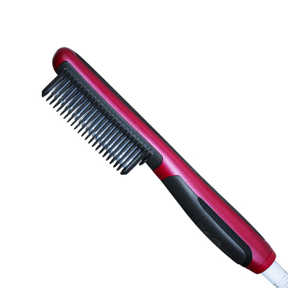 Lazy straight hair electric comb ceramic comb