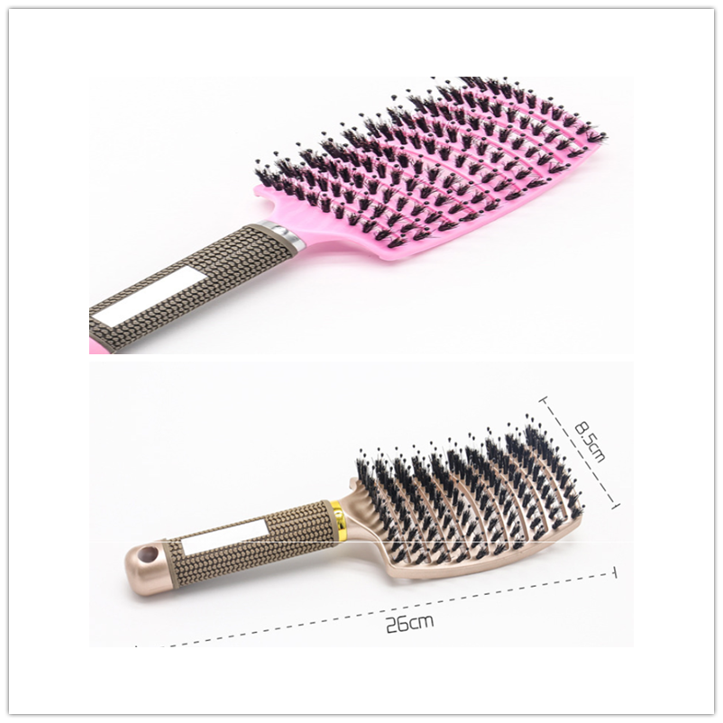 Hairbrush Anti Klit Brushy Haarborstel Women Detangler