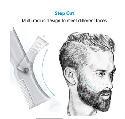 Multifunctional Men Beard Shaping Styling Template Comb