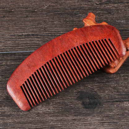 Red sandalwood comb