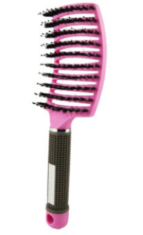 Women Detangler Hair Brush Bristle Nylon Scalp Massage Teaser