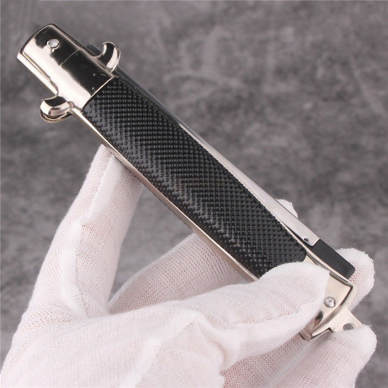 American Style Oil Head Large Back Head Folding Spring Comb