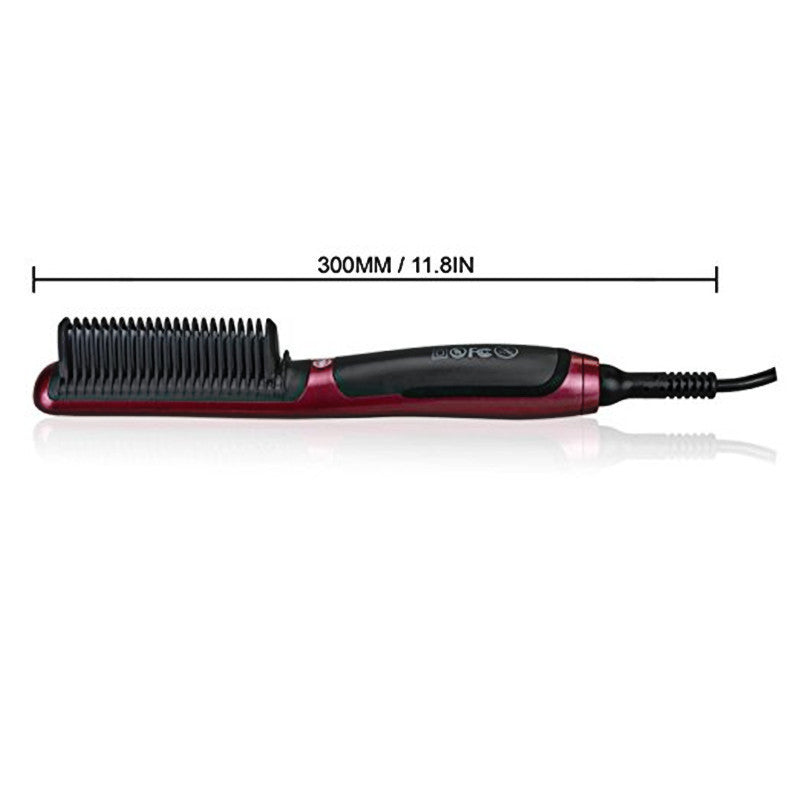 Lazy straight hair electric comb ceramic comb