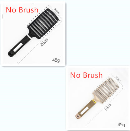 Hairbrush Anti Klit Brushy Haarborstel Women Detangler