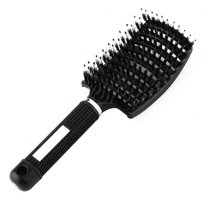 Women Detangler Hair Brush Bristle Nylon Scalp Massage Teaser