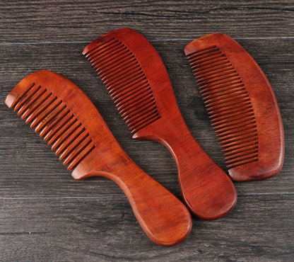 Red sandalwood comb