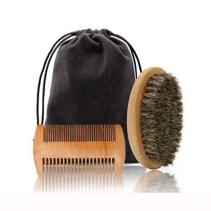 Beard Comb Double Sided Mane Oval